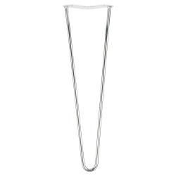 Altro Hairpin Leg - 2 Pin - 400mm Height - Chrome - pair