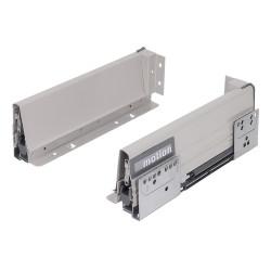Klug Innobox Soft Close Drawer Pack - Without Rods - (H) 86mm x (D) 500mm - Grey