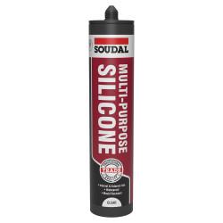 Soudal Multi-Purpose Silicone - 270ml - Clear