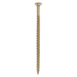 TIMCO Classic Pozi Countersunk Wood Screws - 4.0 x 80mm - Yellow Zinc - Pack of 200