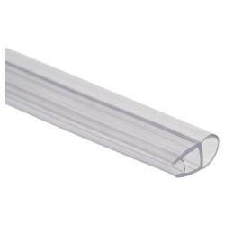 Croydex Clear PVC Shower Seal - Bubble Seal - Suits 4-6mm Glass