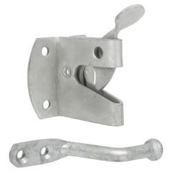 GateMate Large Auto Gate Catch - 182 x 62 x 48mm - Galvanised