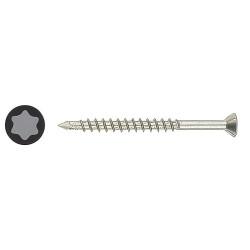 SPAX T-Star Plus MDF Torx Countersunk Wood Screws - 4.0 x 60mm - WIROX Zinc Plated - Pack of 100
