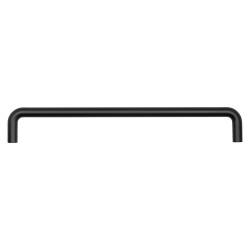 CRES by Frelan Black 19mm D-Bar Door Pull Handle - Screw Fix - 425mm c/c