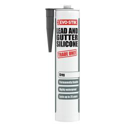 Evo-Stik Lead & Gutter Silicone - 290ml - Grey