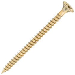 SiDAX General Purpose Pozi Countersunk Wood Screws - 5.0 x 70mm - Yellow Zinc - Pack of 200