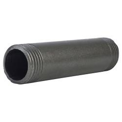 Altro 1/2" Pipe Shelving Iron Threaded Pipe - 3"/78mm Length - Grey
