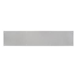 Touchpoint Aluminium Kick Plate / Finger Plate - Made to Measure - 1.2mm - Satin Anodised