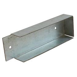 TIMCO Fence Panel Gravel Board Clip - 150 x 25 x 30mm - Galvanised