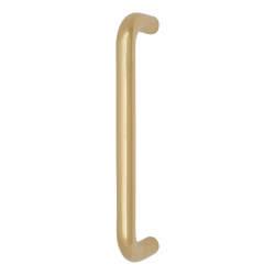 Hampstead PVD Brass 19mm D-Bar Door Pull Handle - Bolt Fix - 229mm Centres