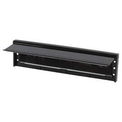 Stormguard Internal Letter Box Draught Seal With Flap - 292 x 75mm - Black