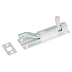 Touchpoint Brushed Aluminium Necked Barrel Bolt - 76 x 25mm
