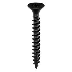 TIMCO Classic Pozi Countersunk Wood Screws - 4.0 x 40mm - Black Passivated - Pack of 200