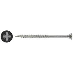 Reisser Cutter Pozi Countersunk Wood Screws - 4.0 x 60mm - Bright Zinc Plated - Pack of 200