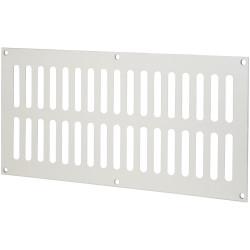 Touchpoint Plain Slotted Vent - 305 x 152mm - 11590mm² Free Air Flow - Satin Aluminium