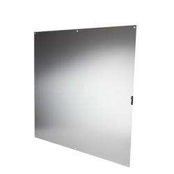 Touchpoint Aluminium Kick Plate - Half Door Panel - 760 x 760 x 1.2mm - 8 Screw Holes - Satin