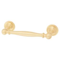 Heritage Brass by M Marcus Colonial 11.5mm D-Bar Cabinet Pull Handle - 96mm Centres - Satin Brass
