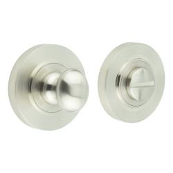 Burlington by Frelan Inner 1 Turn & Release with Plain Rose - 47mm Diameter - Satin Nickel