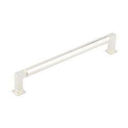 Burlington by Frelan Westminster 17.5mm D-Bar Cabinet Pull Handle - 224mm c/c - Polished Nickel