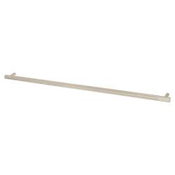 Alexander & Wilks Brunel 13mm Knurled T-Bar Cabinet Pull Handle - 448mm Centres - Polished Nickel