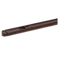 Trimvent XR16 uPVC/Timber Window Vent - Recessed - 352 x 16mm - Brown