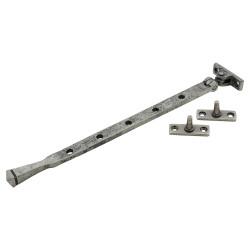 From The Anvil Avon Casement Window Stay - 12"/305mm Length - Pewter