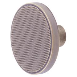M Marcus Brooklyn Round Cabinet Knob - 50mm Diameter - Distressed Brass