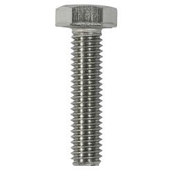 TIMCO Hex Set Screw - M6 x 40mm - A2 Stainless Steel - Pack of 10