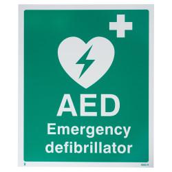 Altro AED Sign - 297 x 420mm - Rigid Plastic
