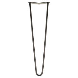 Altro Hairpin Leg - 2 Pin - 500mm Height - Black - Pair