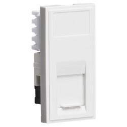 Knightsbridge CAT6 Euro Module - Unshielded - White