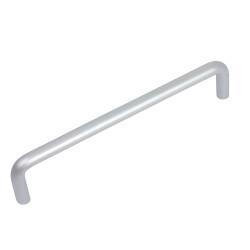 Touchpoint 10mm D-Bar Cabinet Pull Handle - 152mm Centres - Satin Aluminium