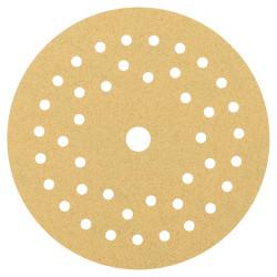 Mirka Gold Sanding Disc 42 Hole Multifit - 125mm Diameter - Grit 180 - Pack of 100