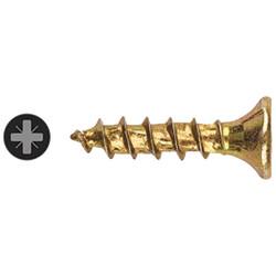 TIMCO Classic Pozi Countersunk Wood Screws - 3.0 x 12mm - Yellow Zinc - Pack of 200