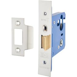 Altro Architectural Mortice Nightlatch - 76mm Case - 57mm Backset - Polished Stainless