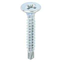 TIMCO Self Drilling Fine Thread Drywall Screws - 3.5 x 25mm - Zinc - Pack of 1000