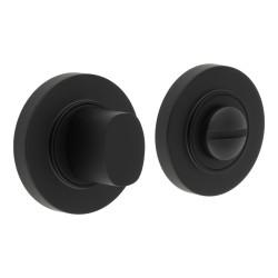Burlington by Frelan Inner 3 Turn & Release with Plain Rose - 47mm Diameter - Matt Black