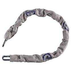 Squire X3 Stronglock Fabric Sleeve Hardened Security Chain - 8 x 900mm - Grey