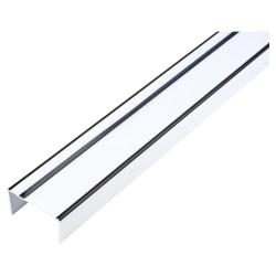 FrameFit Bottom Door Fire Seal Carrier - FD60 - 1m - White
