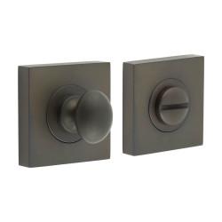 Burlington by Frelan Inner 1 Turn & Release with Square Plain Rose - 47 x 47mm - Dark Bronze