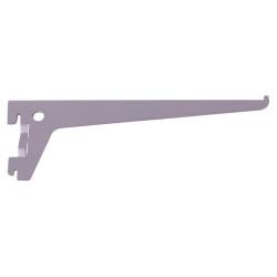 Altro Single Slot Shelf Bracket - 250mm Length - Silver