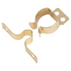 Touchpoint Cabinet Gripper Catch - 41 x 7 x 22mm - Polished Brass - Pack of 10