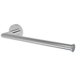 Croydex Epsom Flexi-Fix Round Towel Bar - 270.5 x 81.5 x 54mm - Polished Chrome