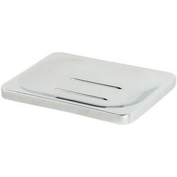 Croydex Sutton Soap Dish - 24 x 100 x 80mm - Polished Chrome