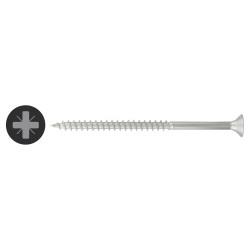 Reisser R2 Retinox Pozi Countersunk Wood Screws - 5.0 x 80mm - A2 Stainless Steel - Pack of 200