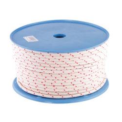 Red Fleck Sash Window Cord - 7mm Diameter - 100m Coil