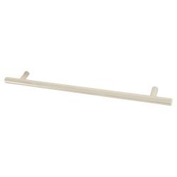 Touchpoint 12mm T-Bar Cabinet Pull Handle - 224mm Centres - Polished Nickel