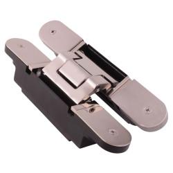 Simonswerk Tectus TE340 3D FR Door Hinge - 160 x 28mm - Polished Nickel - Pair
