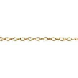 Brass Oval Chain - 10mm Link - 10m Chain - Polished Brass