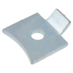 Altro Standard Flat Bookcase Clip - Bright Zinc Plated - Pack of 10